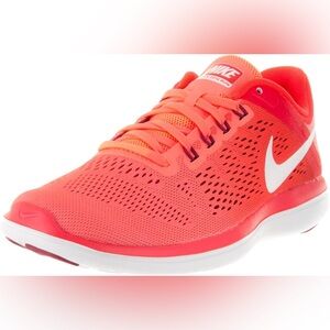 Nike Women's Flex 2016 RN running shoes orange lava glow